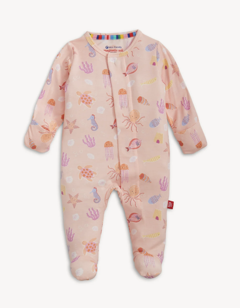 Magnetic Me Deep Chic Pink Modal Magnetic Footie