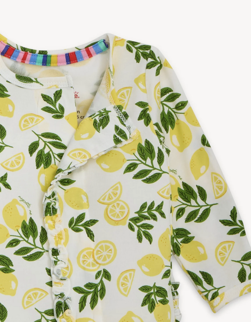 Magnetic Me Simply the Zest Modal Footie w/Ruffles