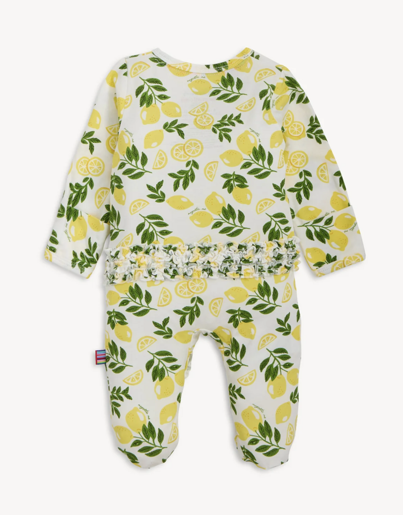 Magnetic Me Simply the Zest Modal Footie w/Ruffles