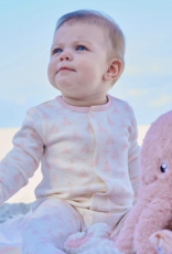 Magnetic Me Tiny Tides Pink Organic Cotton Footie