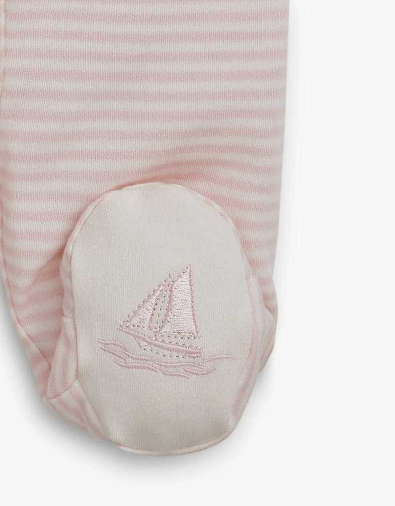 Magnetic Me Tiny Tides Pink Organic Cotton Kimono Set