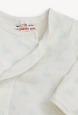 Magnetic Me Tiny Tides Blue Organic Cotton Kimono Set