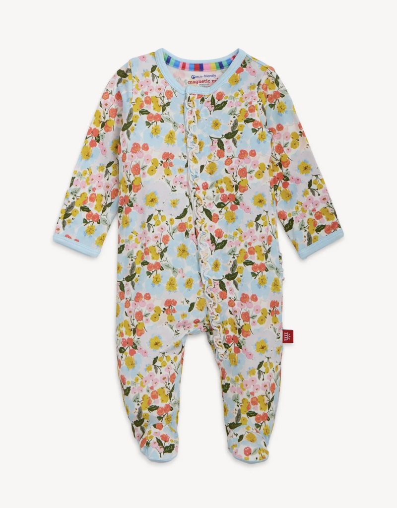 Magnetic Me Seraphina Modal Footie w/Ruffle