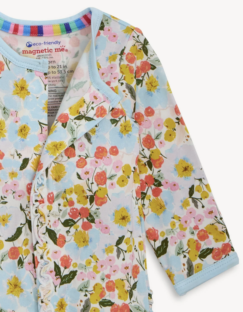 Magnetic Me Seraphina Modal Footie w/Ruffle