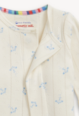 Magnetic Me Airplanes Pointelle Magnetic Footie