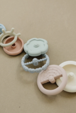 Marlowe & Co. Classic Silicone Stacking Teething Ring Toy