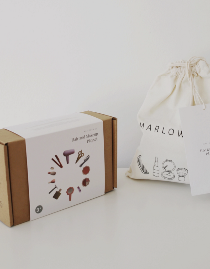 Marlowe & Co. Silicone Hair and Makeup Play Set