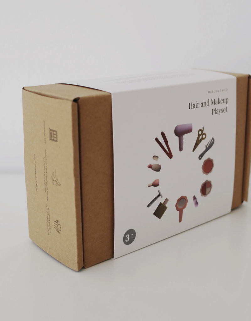 Marlowe & Co. Silicone Hair and Makeup Play Set