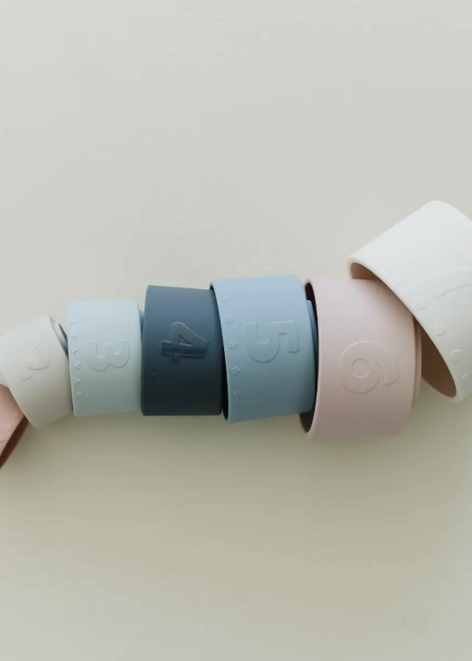Marlowe & Co. Classic Silicone Stacking Nesting Cups