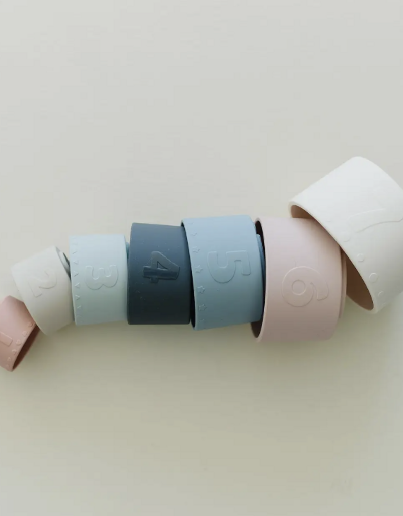 Marlowe & Co. Classic Silicone Stacking Nesting Cups