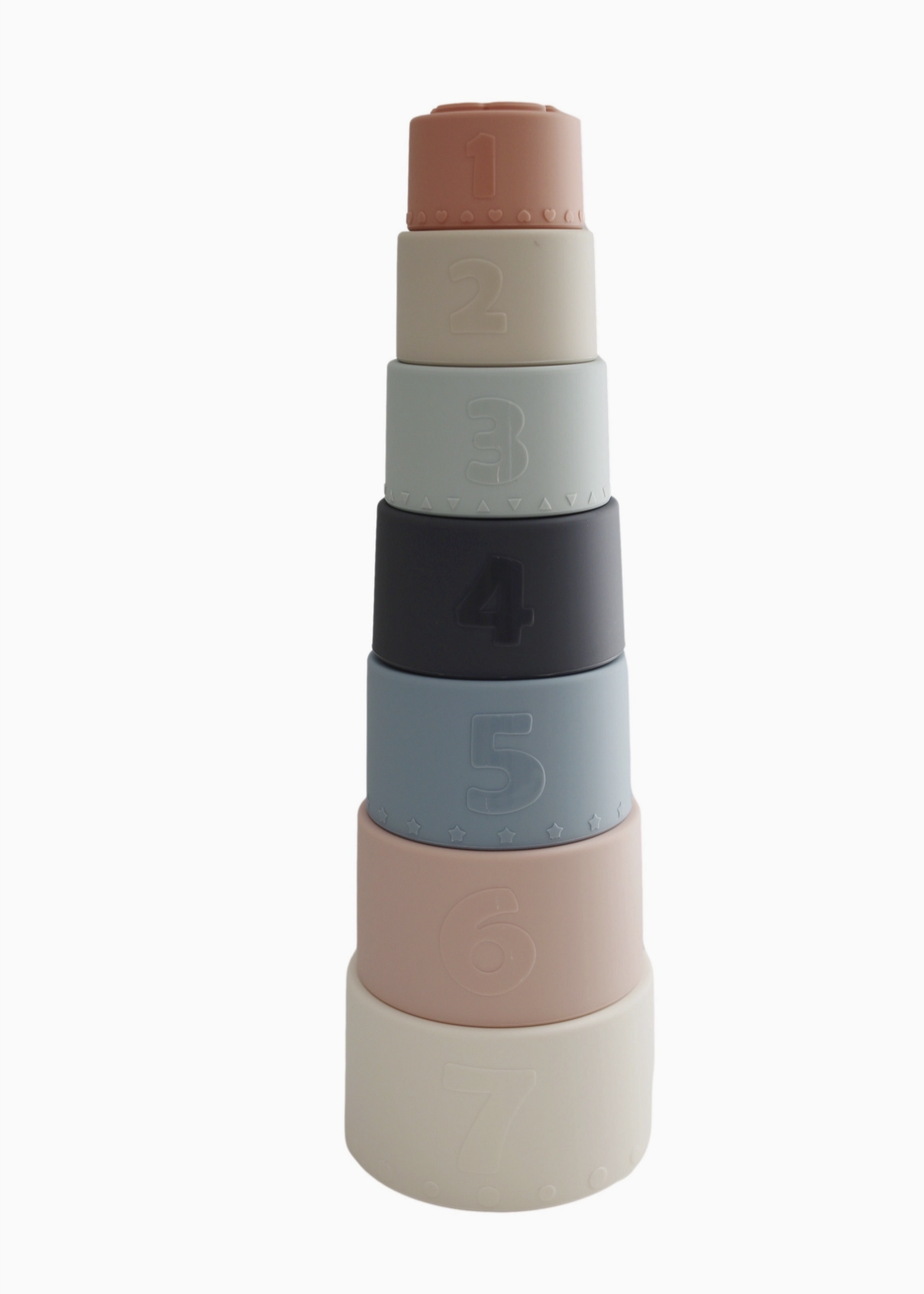 Marlowe & Co. Classic Silicone Stacking Nesting Cups