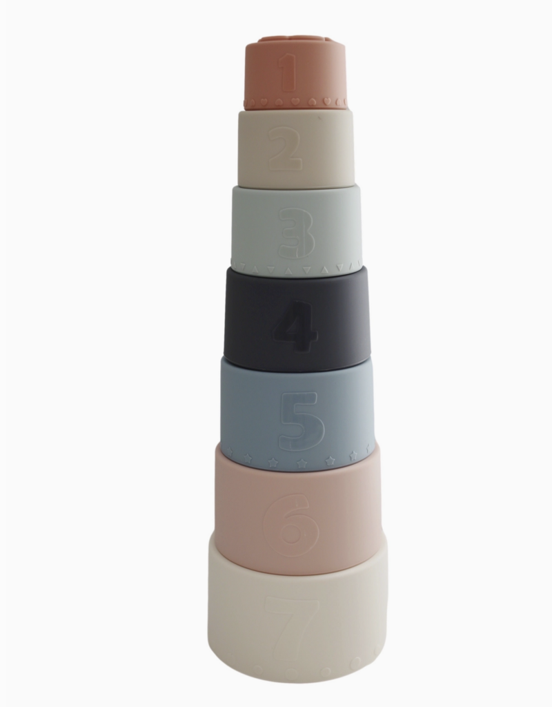 Marlowe & Co. Classic Silicone Stacking Nesting Cups