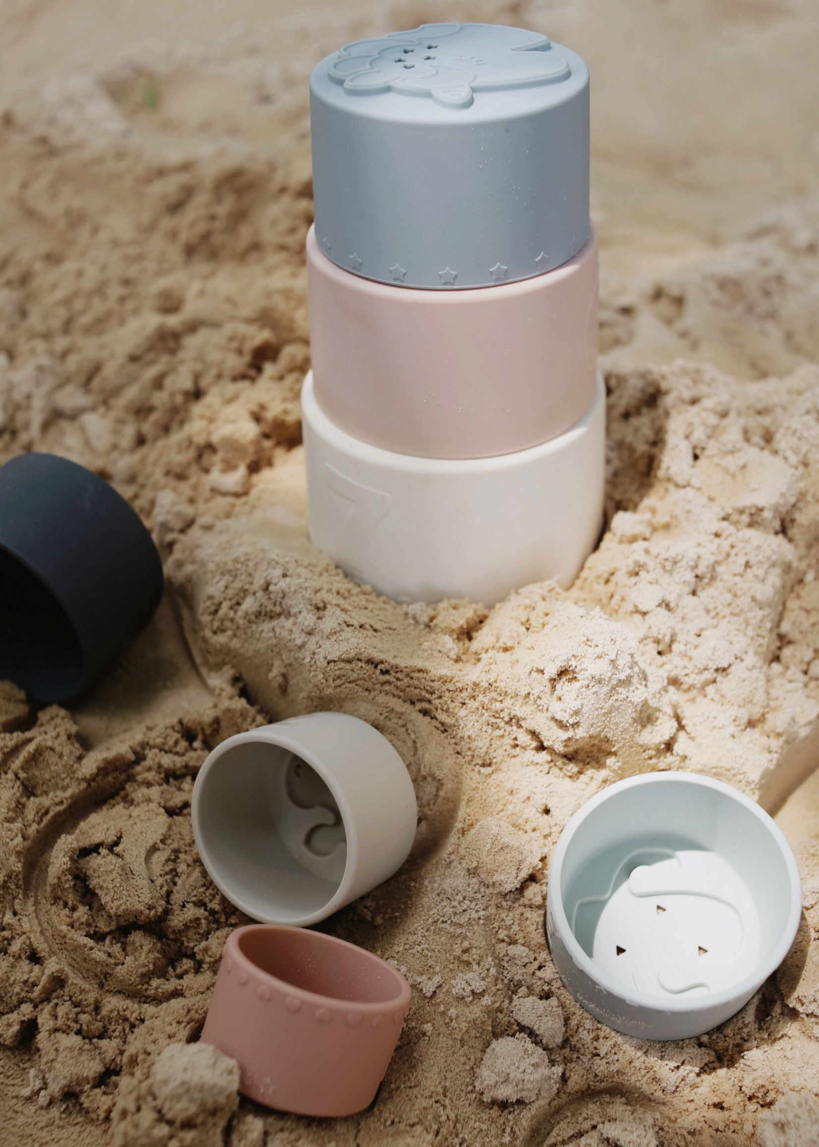 Marlowe & Co. Classic Silicone Stacking Nesting Cups