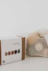 Marlowe & Co. Animal Mold Free Silicone Bath Toy Set