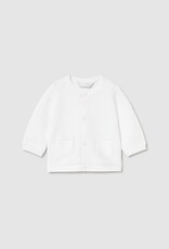 Mayoral Boys White Knit Cardigan