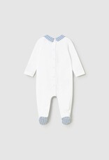 Mayoral White Footie w/Puppy in Balloon