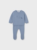 Mayoral Knit Atlantic Footed Pant Set