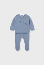 Mayoral Knit Atlantic Footed Pant Set