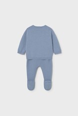 Mayoral Knit Atlantic Footed Pant Set