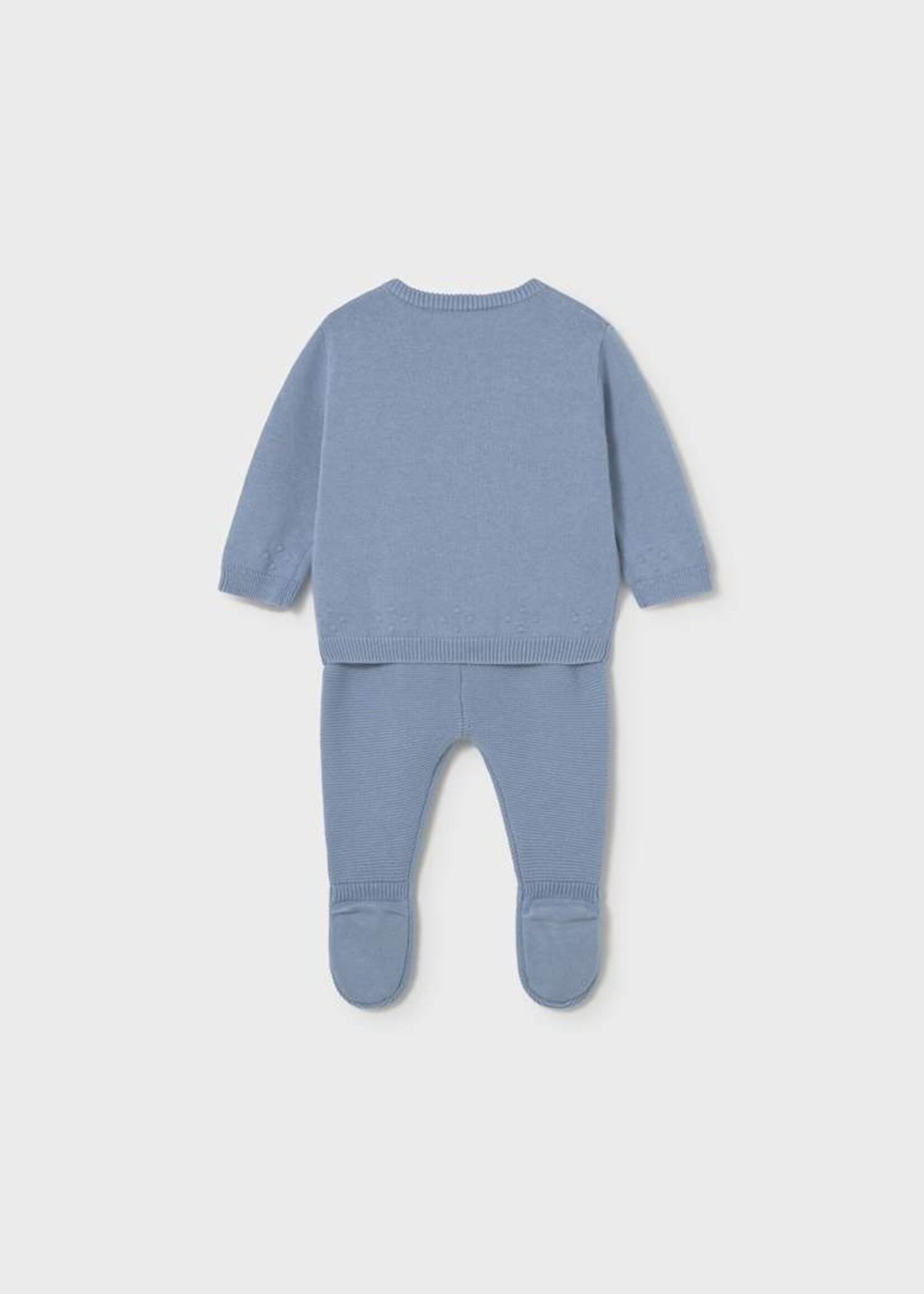 Mayoral Knit Atlantic Footed Pant Set