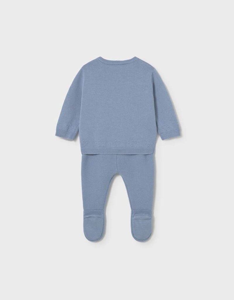 Mayoral Knit Atlantic Footed Pant Set