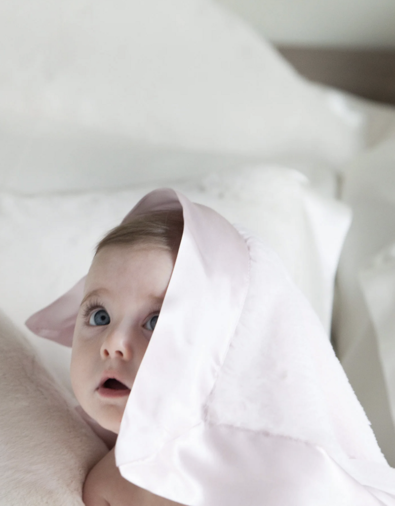 Little Giraffe Luxe Blanky Silver