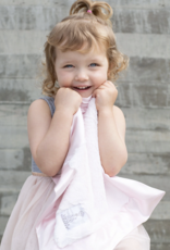 Little Giraffe Luxe Blanky Dusty Pink
