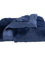 Little Giraffe Luxe Baby Blanket Denim