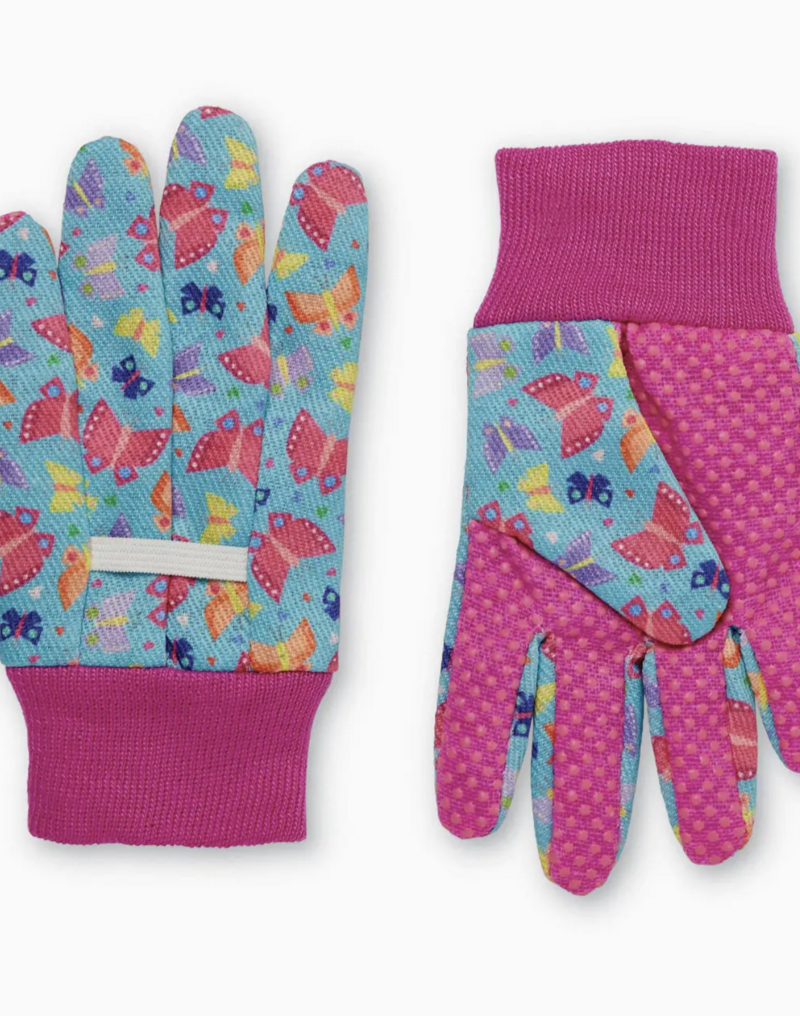Crocodile Creek Garden Gloves - Butterfly Rainbow