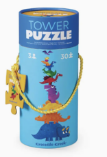 Crocodile Creek 30 Pc Tower Puzzle Dinosaur