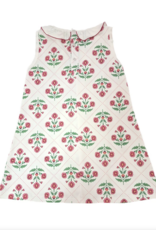 Little Threads Madison Collection Girls A Line Tab Dress