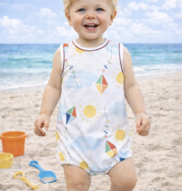 Little Threads Kites Baby Boy Romper