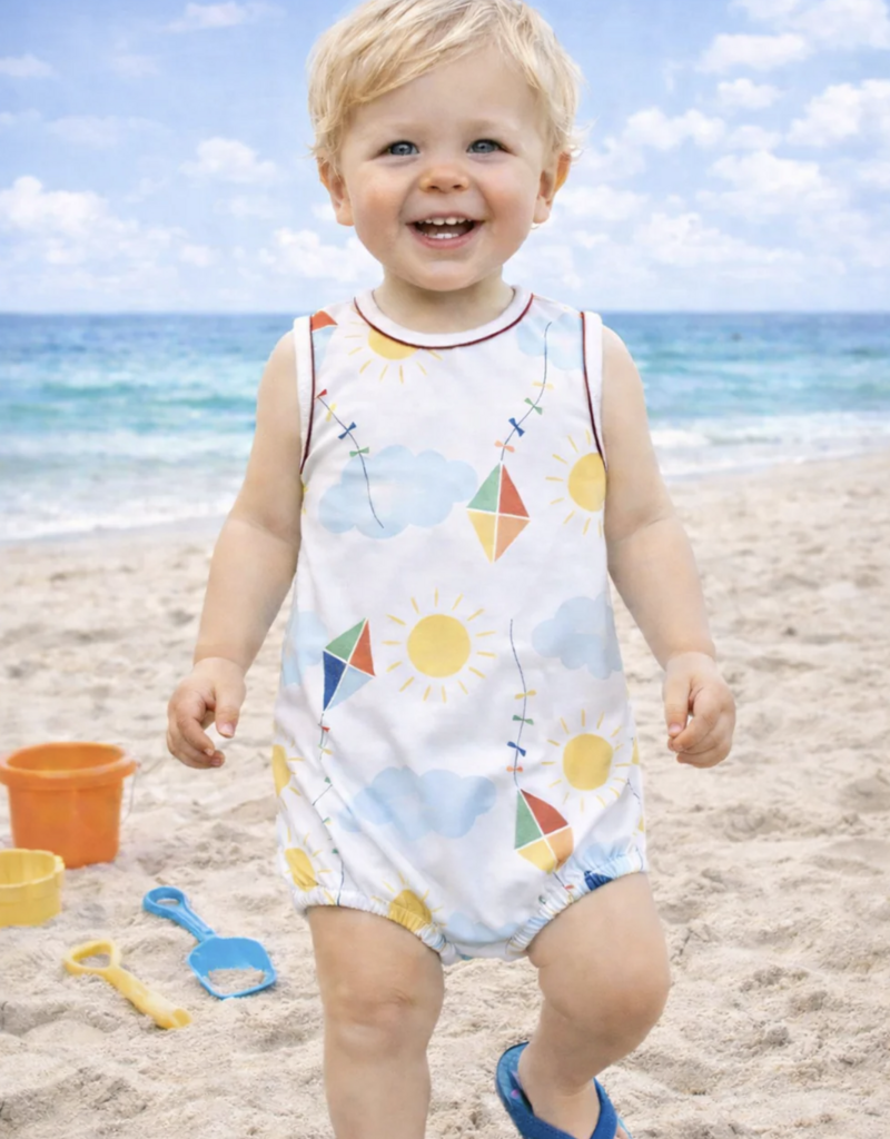 Little Threads Kites Baby Boy Romper