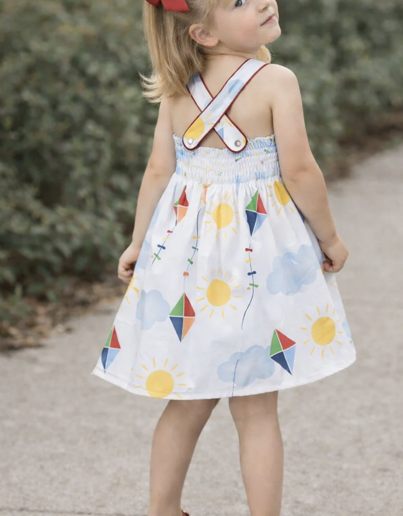 Little Threads Kites Open Back Dress