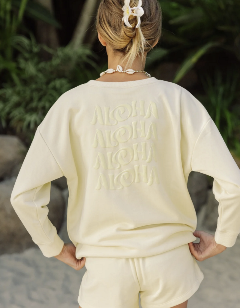 Feather 4 Arrow Weekend Sweatshirt Pineapple Ice