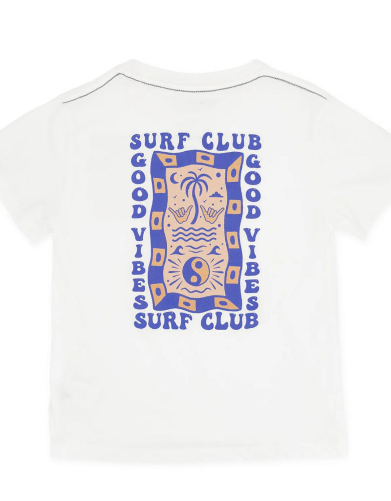 Feather 4 Arrow Vintage White Tee Surf Club