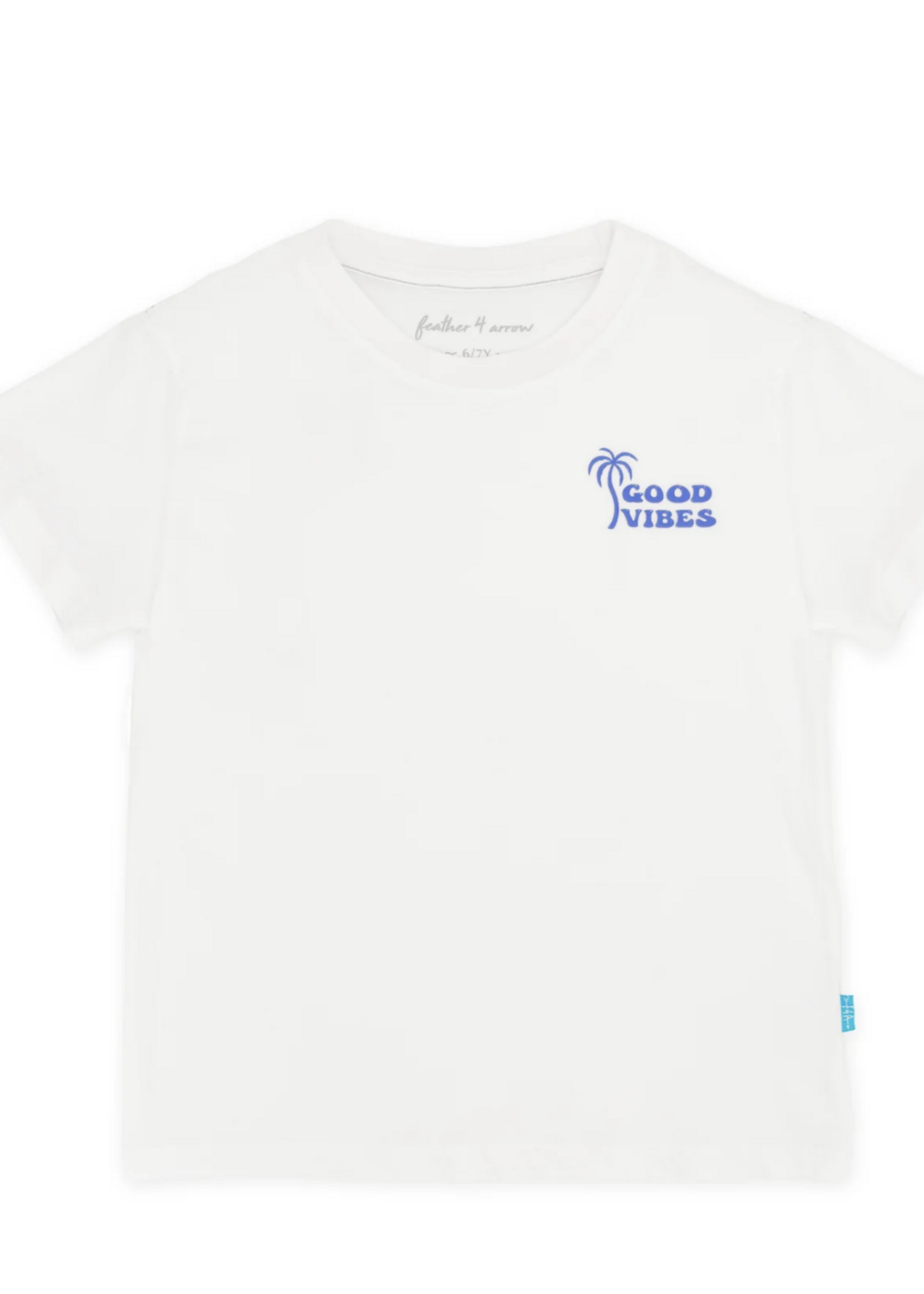 Feather 4 Arrow Vintage White Tee Surf Club