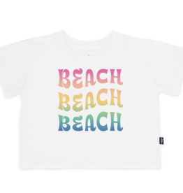 Feather 4 Arrow SALE Boxy White Tee Beach