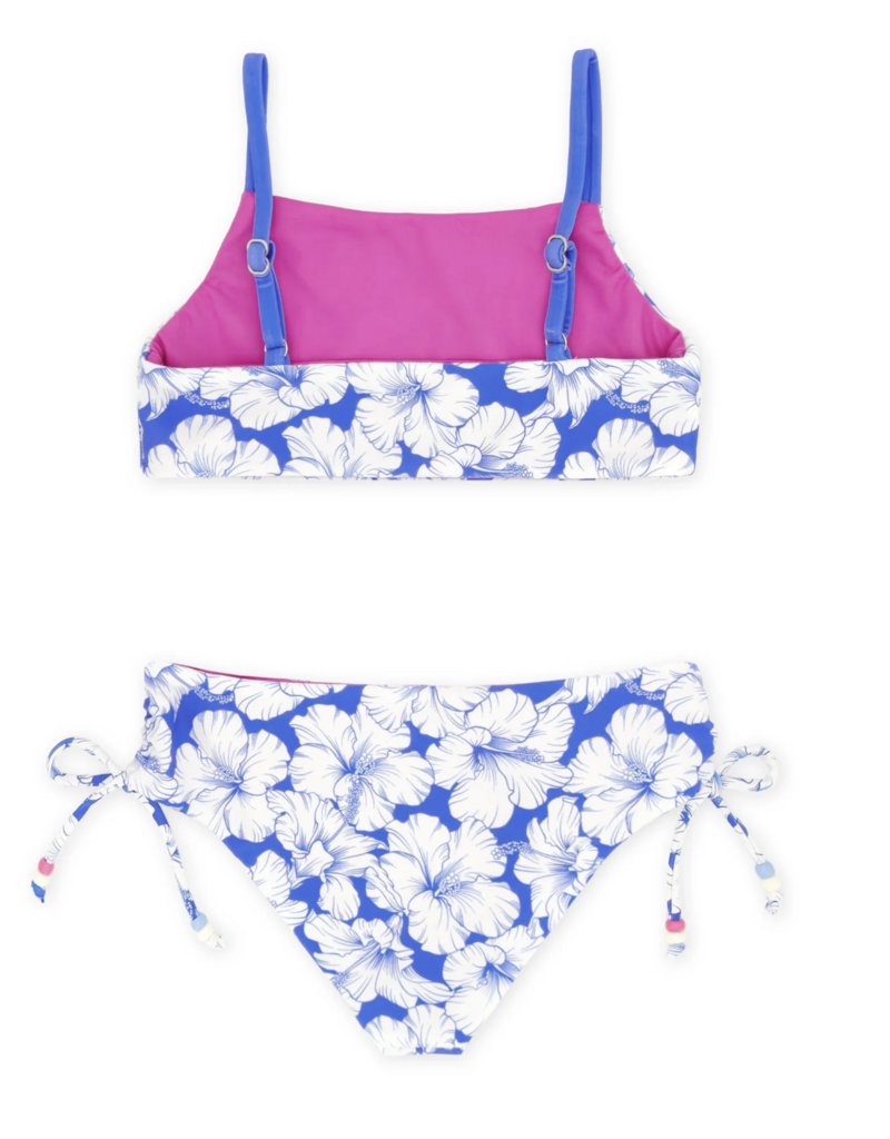 Feather 4 Arrow Strands Bikini Marina Blue