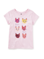 Tea Collection SALE. FIESTA TO SIESTA GRAPHIC TEE PINK LADY