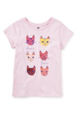 Tea Collection FIESTA TO SIESTA GRAPHIC TEE PINK LADY