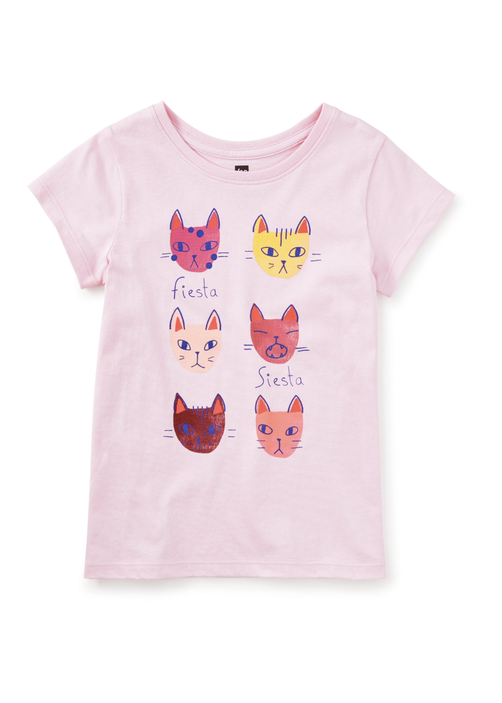 Tea Collection FIESTA TO SIESTA GRAPHIC TEE PINK LADY