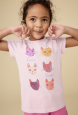 Tea Collection FIESTA TO SIESTA GRAPHIC TEE PINK LADY
