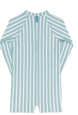 Minnow unisex tamarin stripe rasguard one piece