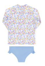 Minnow jasmine blossom rashguard set