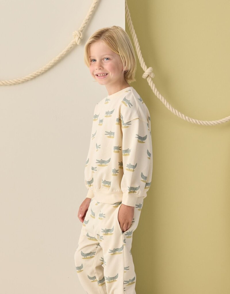 Rylee + Cru Inc. JOGGER SWEATPANT ALLIGATORS