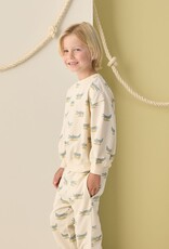 Rylee + Cru Inc. RELAXED SWEATSHIRT ALLIGATORS