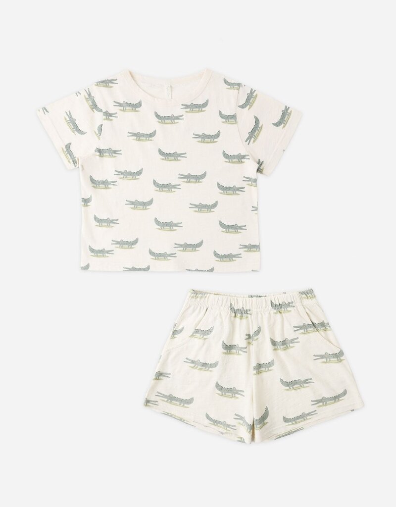 Rylee + Cru Inc. PLAY SET ALLIGATORS NATURAL