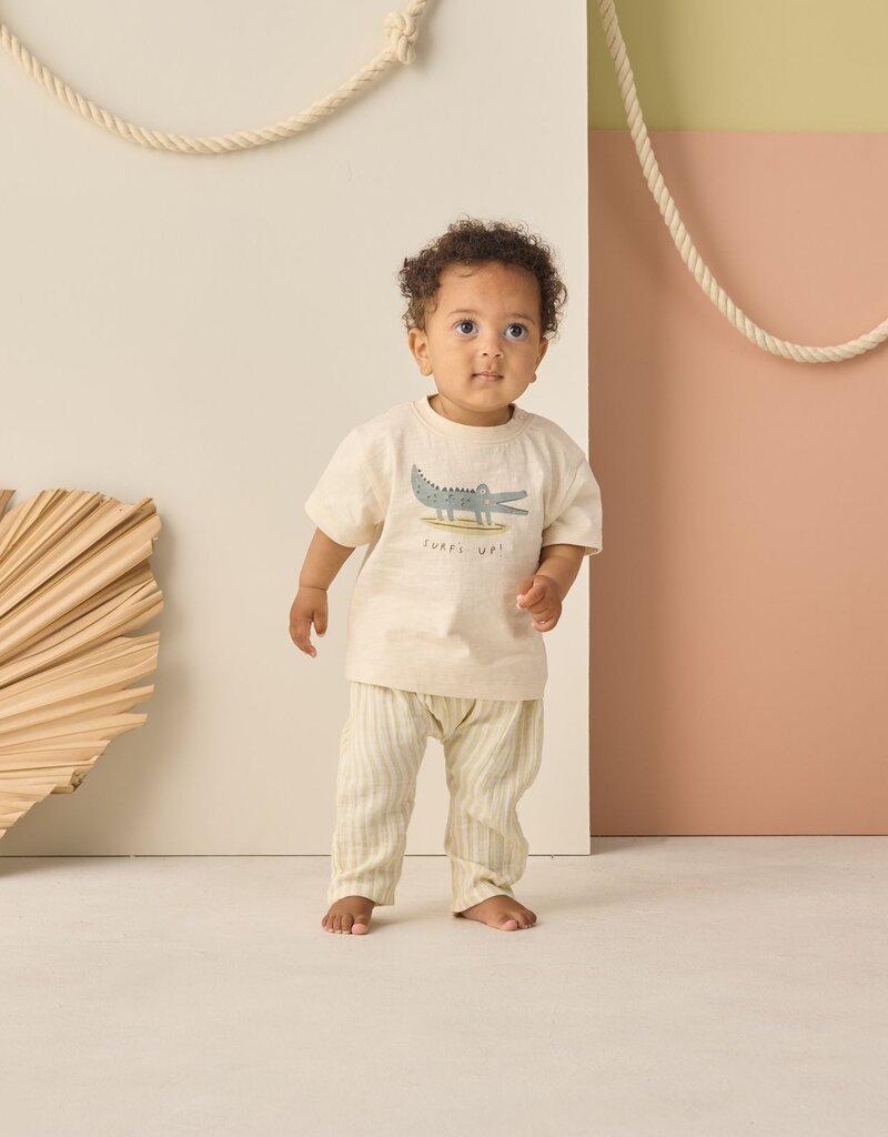 Rylee + Cru Inc. RELAXED TEE ALLIGATOR