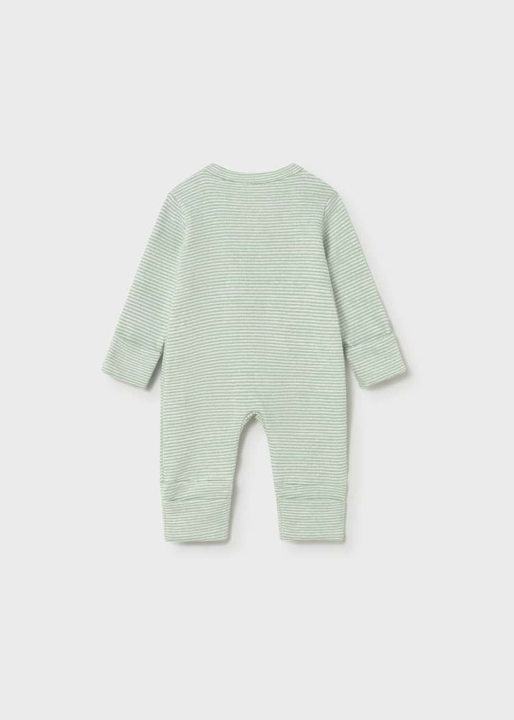 Mayoral Mint Striped Romper